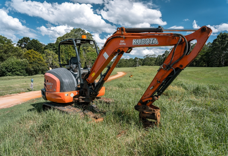 Kubota excavator